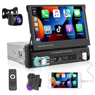 GearMotion Q3516 — 7" odtwarzacz MP5 (1‑DIN) z CarPlay/Android