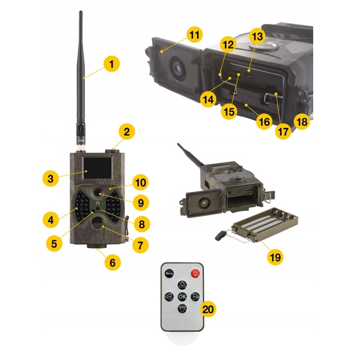 Fotopułapka HC-300M (PL)