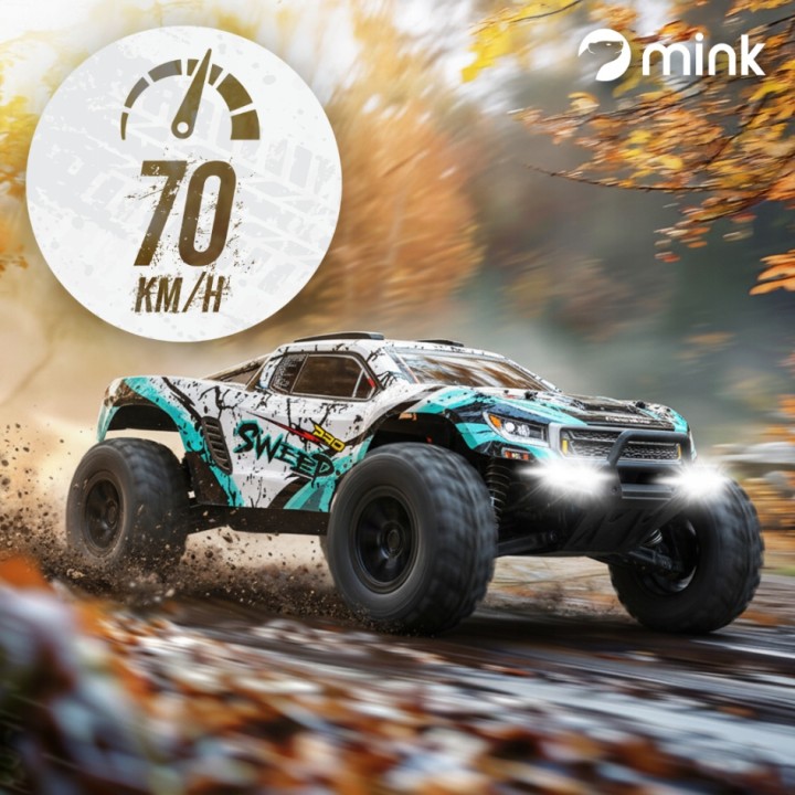 Samochód RC GEAR MOTION –16101PRO 4x4 70 km/h