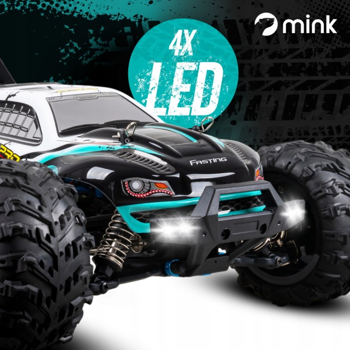 Samochód RC GEAR MOTION –16101PRO 4x4 70 km/h