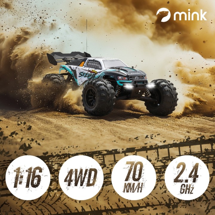 Samochód RC GEAR MOTION –16101PRO 4x4 70 km/h