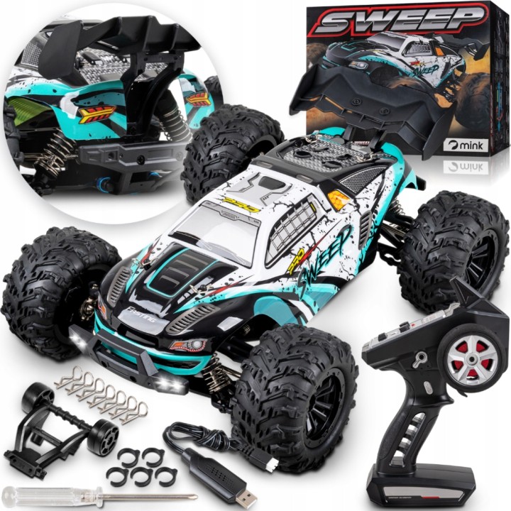 Samochód RC GEAR MOTION –16101PRO 4x4 70 km/h